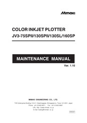 MIMAKI JV3-250SP Service Manual PDF FILE 