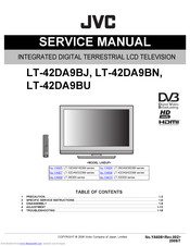 JVC Wide LCD Panel TV LT-42DA9BN Service Manual