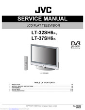 JVC LT-37SH6/A Service Manual