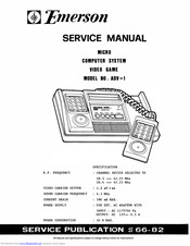 Emerson ADV-1 Service Manual
