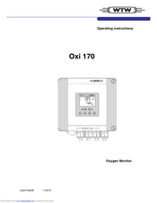 wtw Oxi 170 Operating Instructions Manual