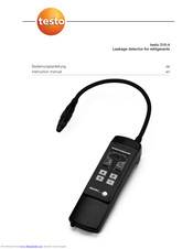 TESTO 316-4 Instruction Manual