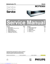 Philips Showline MCP9360I Service Manual