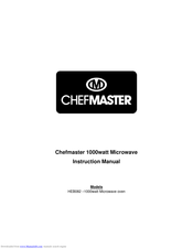 ChefMaster HEB082 Instruction Manual