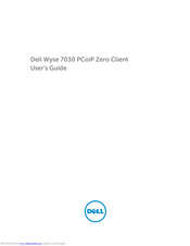 dell wyse 5030 pcoip zero client user guide pdf