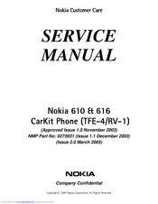 Nokia 616 Service Manual