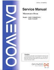 Daewoo KOC-910K0P Service Manual