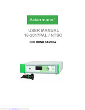 ACKERMANN 16-2017PAL / NTSC User Manual