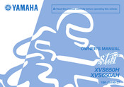 Yamaha XVS650AH 2016 Owner's Manual