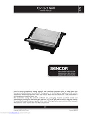Sencor SBG 2052RD User Manual