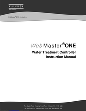 Walchem WebMaster Instruction Manual