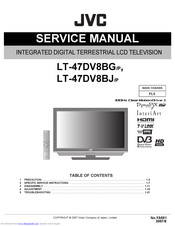 JVC LT-47DV8BJ Service Manual