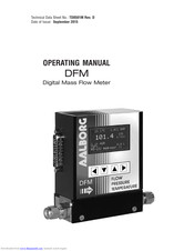 Aalborg DFM 27 Operating Manual