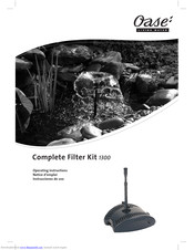 Oase Complete Filter Kit 1300 Operating Instructions Manual