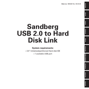Sandberg 133-24 User Manual