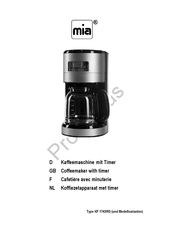 MIA KF 1743RG User Manual