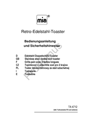 MIA TA 4712 Operating Manual