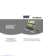 August DVB-T320 User Manual
