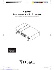 Focal FSP-8 User Manual