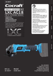 COCRAFT LXC AG18 Original Instruction