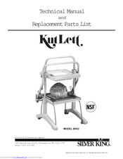 Silver King KutLett SKK2 Technical Manual