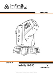 Infinity IS-250 Manual
