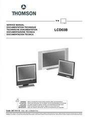 Thomson LCD03B Service Manual