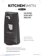 Bella Basics Electric Can Opener Instruction Manual