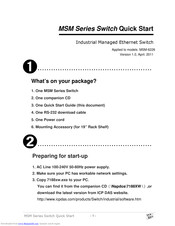 ICP DAS USA MSM Series MSM-6226 Quick Start