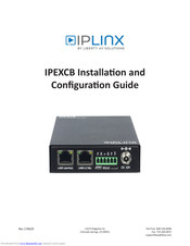 IPLINX IPEXCB Installation And Configuration Manual