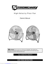 STRONGWAY 52679 Owner's Manual