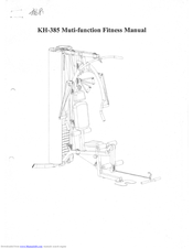 Spartan KH-385 Manual