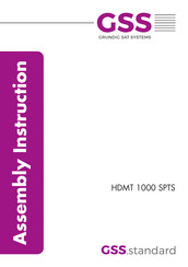 GSS HDMT 1000 SPTS Assembly Instruction Manual