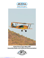 Arizona DeHavilland Tiger Moth Assembly Notes And Historical Documentation