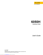 Fluke 6050H User Manual
