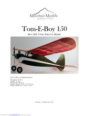 Mountain Models Tom-E-Boy 150 Assembly Instruction Manual