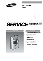 Samsung MP-200 Service Manual