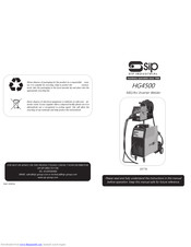 SIP HG4500 Instruction Manual