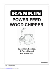 RANKIN 520 Operation, Service & Parts Manual