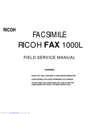 Ricoh 1000L Field Service Manual