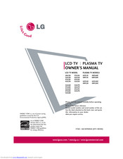 LG 50PG60F Owner's Manual