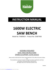 The Handy 193877002 Instruction Manual
