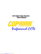 COP Security 325HR User Manual