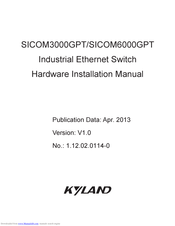 Kyland Technology SICOM3000GPT Hardware Installation Manual