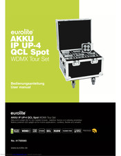 EuroLite AKKU IP UP-4 QCL SPOT User Manual