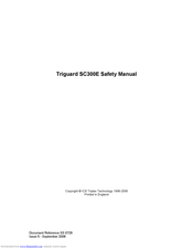 ABB Triguard SC300E Safety Manual