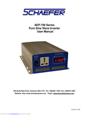 Schaefer AEP-700-241 User Manual