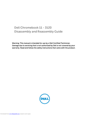 Dellcos Chromebook 11-3120 Disassembly And Reassembly Manual