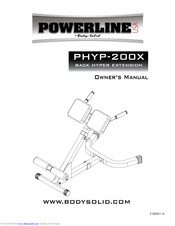 Powerline PHYP-200X Owner's Manual