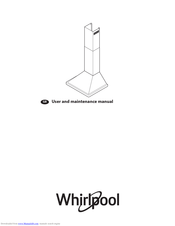 Whirlpool AKR 551 JA User And Maintenance Manual
